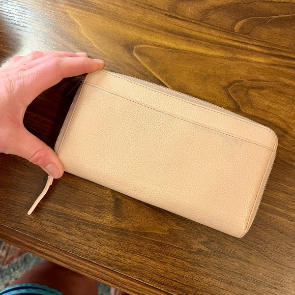 Pink Zip-Around Wallet - Picture 6 of 8